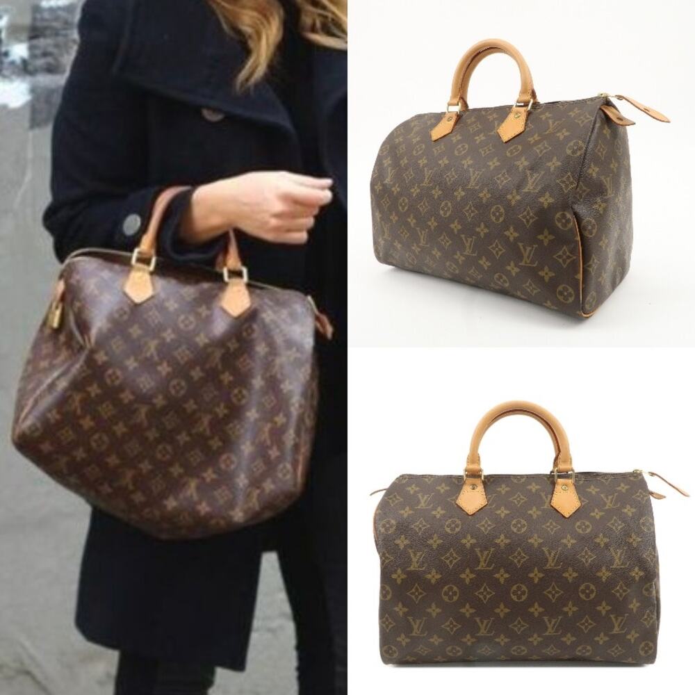 💎✨BEAUTIFUL✨💎Authentic Louis Vuitton Monogram Speedy 35 Hand Bag Boston Bag